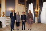 Den Haag 13 januari 2011
Koningin Beatrix Prins Willem Alexander en prinses Maxima ontvangen de sultan van Brunei op paleis Noordeinde.
Peter Smulders bv