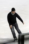 Amsterdam 4 januari 2011
Patty Brard en haar vriend Nicky v Dam schaatsend op de Jaap eden baan.
Peter Smulders bv