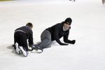 Amsterdam 4 januari 2011
Patty Brard en haar vriend Nicky v Dam schaatsend op de Jaap eden baan.
Peter Smulders bv