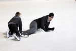 Amsterdam 4 januari 2011
Patty Brard en haar vriend Nicky v Dam schaatsend op de Jaap eden baan.
Peter Smulders bv