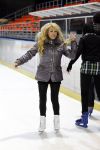 Amsterdam 4 januari 2011
Patty Brard en haar vriend Nicky v Dam schaatsend op de Jaap eden baan.
Peter Smulders bv