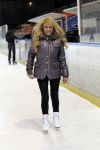Amsterdam 4 januari 2011
Patty Brard en haar vriend Nicky v Dam schaatsend op de Jaap eden baan.
Peter Smulders bv