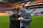 Amsterdam 7 januari 2011
Robert Leroy en George The van Volendam music in de arena.
Peter Smulders bv