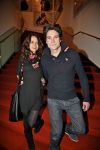 Amsterdam 10 januari 2012
Premiere Emmi en Leo in DeLaMar Theater.  Daniel Boissevain met zijn vrouw Vanessa Henneman.
Peter Smulders bv