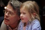 Tiel 08 Januari 2012
Premiere Piet Piraat 3D.  Emile Ratelband met dochter dochter Royce Romee.
Peter Smulders bv