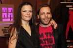 Hilversum 7 december 2011
Uitreiking radio bitches awards bij studio 21. Eva Koreman met vriend
Peter Smulders bv