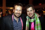 Hilversum 7 december 2011
Uitreiking radio bitches awards bij studio 21. Jeroen Kijkindevegte met vriend
Peter Smulders bv