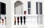 Curacao 5 januari 2012
Jeroen Krabbe op het balkon van zijn appartement bij het avila beach hotel.
Peter Smulders bv