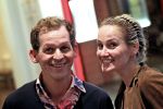 Amsterdam 10 januari 2012
Premiere Emmi en Leo in DeLaMar Theater.  Joep Onderdelinden en Peggy Vrijens.
Peter Smulders bv