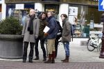 Amsterdam 17 december 2011
Jort Kelder met korte broek tijdens opnames op de cornelis schuytstraat.
Peter Smulders bv