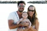 Curacao 2 januari 2011
Regina Romeijn met vriend Erdem en dochter Bardot opmambo beach.
Peter Smulders bv