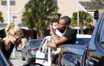 Curacao 8 januari 2012
Sunnery james haalt vrouw en Doutzen Kroes en zoon Phyllon op op het vliegveld van Curacao.
Peter Smulders bv