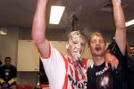 Eindhoven 6 mei 2001

PSV-Heerenveen 3-0
PSV landskampioen.
Ernest Faber en Arnold Bruggink

Peter Smulders bv