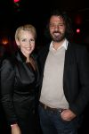 Uitgeest 14 januari 2013
Nieuwjaarsreceptie Henk Geels in Bobs saloon. Denise Boekhoff met man
Peter Smulders bv
