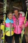 Wormerveer, 17 Januari 2013
Perspresentatie SBS van Vliegende Hollanders: Sterren van de Schans
Tesse Milne met Gerard Joling
Foto Peter Smulders BV