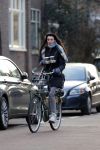 Amsterdam 13 januari 2013
Irene v d Laar op de fiets.
Peter Smulders bv
