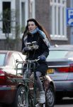 Amsterdam 13 januari 2013
Irene v d Laar op de fiets.
Peter Smulders bv