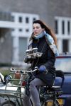 Amsterdam 13 januari 2013
Irene v d Laar op de fiets.
Peter Smulders bv