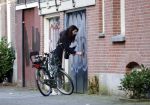 Amsterdam 13 januari 2013
Irene v d Laar op de fiets.
Peter Smulders bv