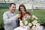 Spierdijk 17 januari 2013
Doop tulp Merel Delight vernoemd naar presentatrice Merel Westrik.
Peter Smulders bv