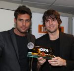 Hilversum, 9 Januari 2013
Uitreiking 100% NL Awards 2012
Nick en Simon, winnaars 