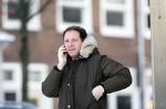 Amsterdam 16 januari 2013
Robert Leroy bellend op straat.
Peter Smulders bv