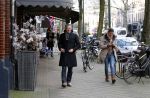 Amsterdam 10 januari 2013
Roland Kahn met vriendin op cornelis schuytstraat.
Peter Smulders bv