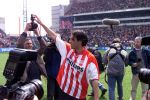 Eindhoven 6 mei 2001
PSV-Heerenveen 3-0
PSV Landskampioen 2000/2001
Ruud v Nistelrooy 
Peter Smulders bv