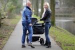 Hoorn  12 januari 2012
Sonja Bakker met Jan Reus achter de kinderwagen met zoontje Bram op weg naar de lidl voor signeersessie.
Peter Smulders bv