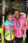 Wormerveer, 17 Januari 2013
Perspresentatie SBS van Vliegende Hollanders: Sterren van de Schans
Tesse Milne met Gerard Joling
Foto Peter Smulders BV