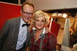 Utrecht 5 januari 2012
Premiere show Tineke Schouten in schouwburg Utrecht. Tineke met haar nieuwe producent
Peter Smulders bv