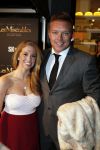 Amsterdam 9 januari 2012
Premiere les Miserables in Tuschinski. Sterretje Tony Wyczynski  met danspartner
Peter Smulders bv