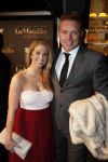 Amsterdam 9 januari 2012
Premiere les Miserables in Tuschinski. Sterretje Tony Wyczynski  met danspartner
Peter Smulders bv