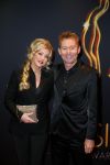 Utrecht 7 januari 2015
Musical awards gala in het Beatrix theater. Hans Cornelisse met Brigiite Nijman