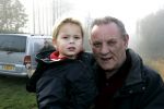 Fijnaart 25 november 2004
Frans Bauer en familie opnames met Sinterklaas en Kamelen.   Jan met vader Frans Bauer
Peter Smulders bv