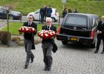 Fijnaart 10 januari 2015                                                                                                     Begrafenis van de vader van Frans en Dorus Bauer; Chris in de kerk in Fijnaart.De moeder van Frans en Mariska en de kinderen zijn natuurlijk aanwezig.