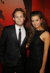 Amsterdam 16 december 2014
Sportman van het jaar verkiezing in de RAI.
Daley Blind met vriendin Candy-Rea