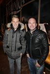 Hilversum 8 januari 2015
Premiere Gotham in de bioscoop in Hilversum.
Joey Spaan en Dean Saunders