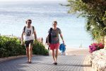 Curacao 2 januari 2015
Ewout Genemans met zijn broer Bauke bij beach club Karakter op Coral Estate.