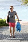 Curacao 2 januari 2015
Ewout Genemans met zijn broer Bauke bij beach club Karakter op Coral Estate.