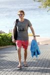 Curacao 2 januari 2015
Ewout Genemans met zijn broer Bauke bij beach club Karakter op Coral Estate.