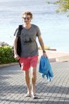 Curacao 2 januari 2015
Ewout Genemans met zijn broer Bauke bij beach club Karakter op Coral Estate.