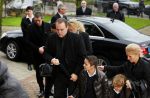 Fijnaart 10 januari 2015                                                                                                     Begrafenis van de vader van Frans en Dorus Bauer; Chris in de kerk in Fijnaart.De moeder van Frans en Mariska en de kinderen zijn natuurlijk aanwezig.