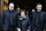 Fijnaart 10 januari 2015                                                                                                     Begrafenis van de vader van Frans en Dorus Bauer; Chris in de kerk in Fijnaart.De moeder van Frans en Mariska en de kinderen zijn natuurlijk aanwezig.