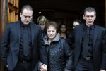 Fijnaart 10 januari 2015                                                                                                     Begrafenis van de vader van Frans en Dorus Bauer; Chris in de kerk in Fijnaart.De moeder van Frans en Mariska en de kinderen zijn natuurlijk aanwezig.