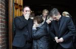 Fijnaart 10 januari 2015                                                                                                     Begrafenis van de vader van Frans en Dorus Bauer; Chris in de kerk in Fijnaart.De moeder van Frans en Mariska en de kinderen zijn natuurlijk aanwezig.