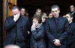 Fijnaart 10 januari 2015                                                                                                     Begrafenis van de vader van Frans en Dorus Bauer; Chris in de kerk in Fijnaart.De moeder van Frans en Mariska en de kinderen zijn natuurlijk aanwezig.