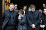 Fijnaart 10 januari 2015                                                                                                     Begrafenis van de vader van Frans en Dorus Bauer; Chris in de kerk in Fijnaart.De moeder van Frans en Mariska en de kinderen zijn natuurlijk aanwezig.