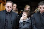 Fijnaart 10 januari 2015                                                                                                     Begrafenis van de vader van Frans en Dorus Bauer; Chris in de kerk in Fijnaart.De moeder van Frans en Mariska en de kinderen zijn natuurlijk aanwezig.