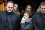 Fijnaart 10 januari 2015                                                                                                     Begrafenis van de vader van Frans en Dorus Bauer; Chris in de kerk in Fijnaart.De moeder van Frans en Mariska en de kinderen zijn natuurlijk aanwezig.
